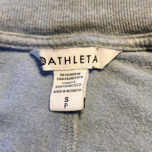 Athleta Sweatshirt Womens S Clarity Pullover V-Neck Thumb Hole - Picture 3 of 7